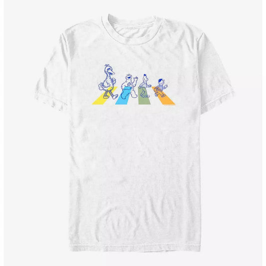 Men's Sesame Street Team Abbey Road T-Shirt Tee