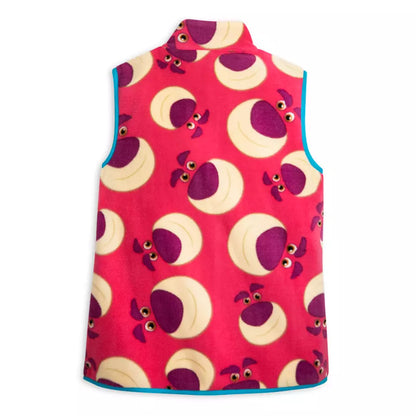 Toy Story 3 Lotso Zip Fleece Vest for Adults