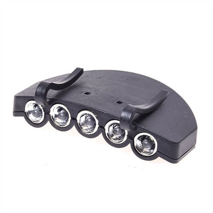 Cap LED Light - 5 LED Cap Light Headlamp