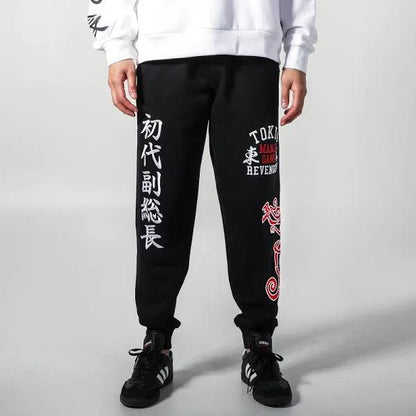 Men's Tokyo Revengers Tokyo Manji Gang Embroidered Joggers - Rex Distributor, Inc. Wholesale Licensed Products and T-shirts, Sporting goods,