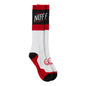 NEFF Luge Lighting Red Snow Socks