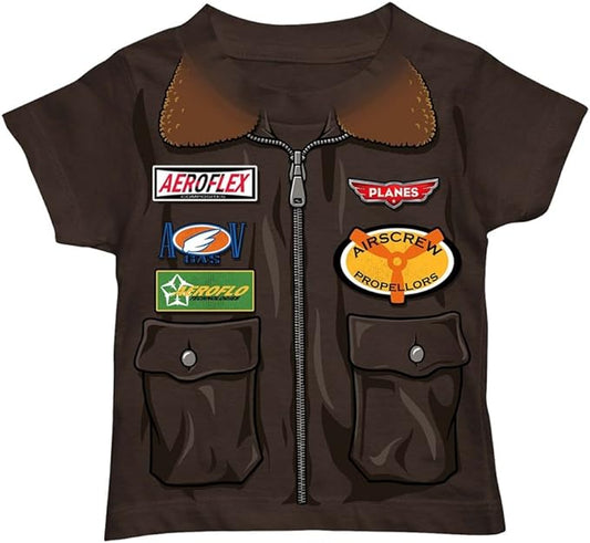 Toddler Disney Planes  Flyer Jacket Toddler Costume T-Shirt