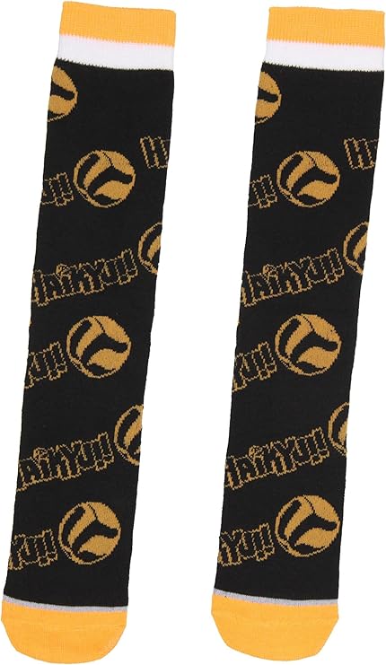 Adult Haikyu!! Manga Anime Volleyball Unisex Mid-Calf Crew Socks Size 10-13