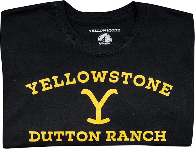 Men's Yellowstone Dutton Ranch Logo T-Shirt Tee