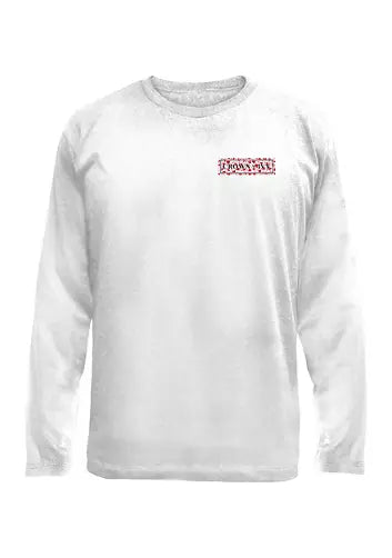 Boys 8-20 White Valentine's Day Long Sleeve T-Shirt