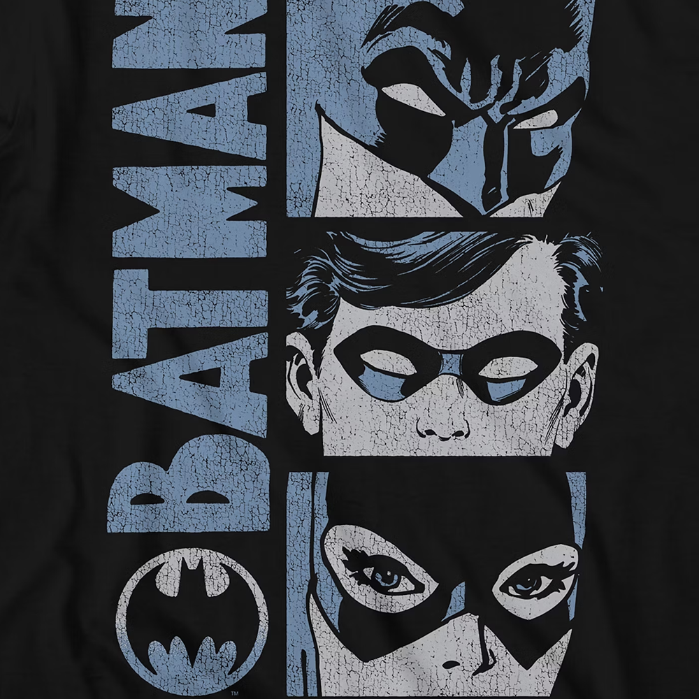 Men's Big and Tall Retro Batman Graphic Tee T-Shirt