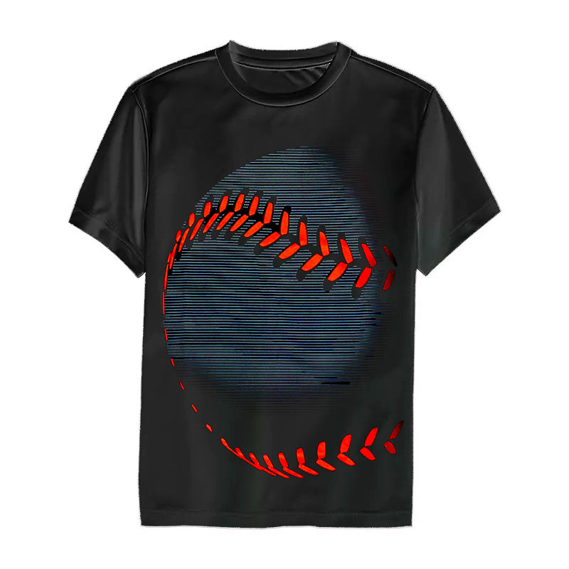 Boys 4-20 Black Baseball Stripes Graphic Tee T-Shirt - Rex Distributor, Inc. Wholesale Licensed Products and T-shirts, Sporting goods,