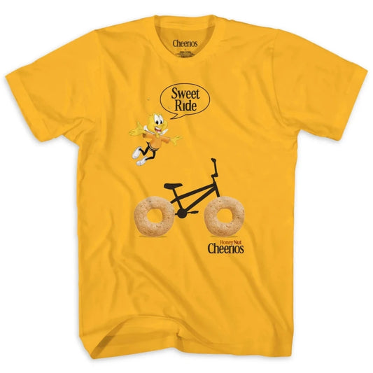 Boy's Yellow Cheerios Sweet Ride Graphic Tee T-Shirt