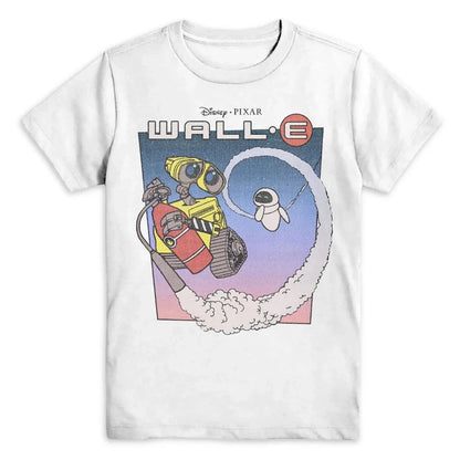 Boy's Disney Boys Wall-e and Eve in Space Tee T-Shirt