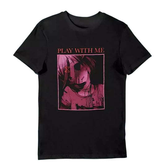 Mens Doki Doki Literature Cub Horror Video Game Graphic Tee T-Shirt - Rex Distributor, Inc. Wholesale Licensed Products and T-shirts, Sporting goods,