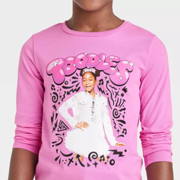 Girls' Nickelodeon That Girl Lay Lay Toodles Long Sleeve Graphic T-Shirt  Pink - Rex Distributor, Inc. Wholesale Licensed Products and T-shirts, Sporting goods,