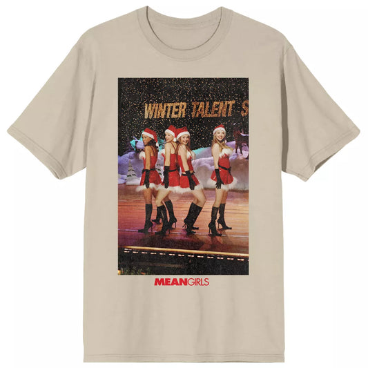 Adult Mean Girls Winter Talent Show Crew Neck Short Sleeve Graphic Tee T-Shirt - Rex Distributor, Inc. Wholesale Licensed Products and T-shirts, Sporting goods,