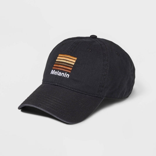 Adult Melanin Dad Baseball Hat