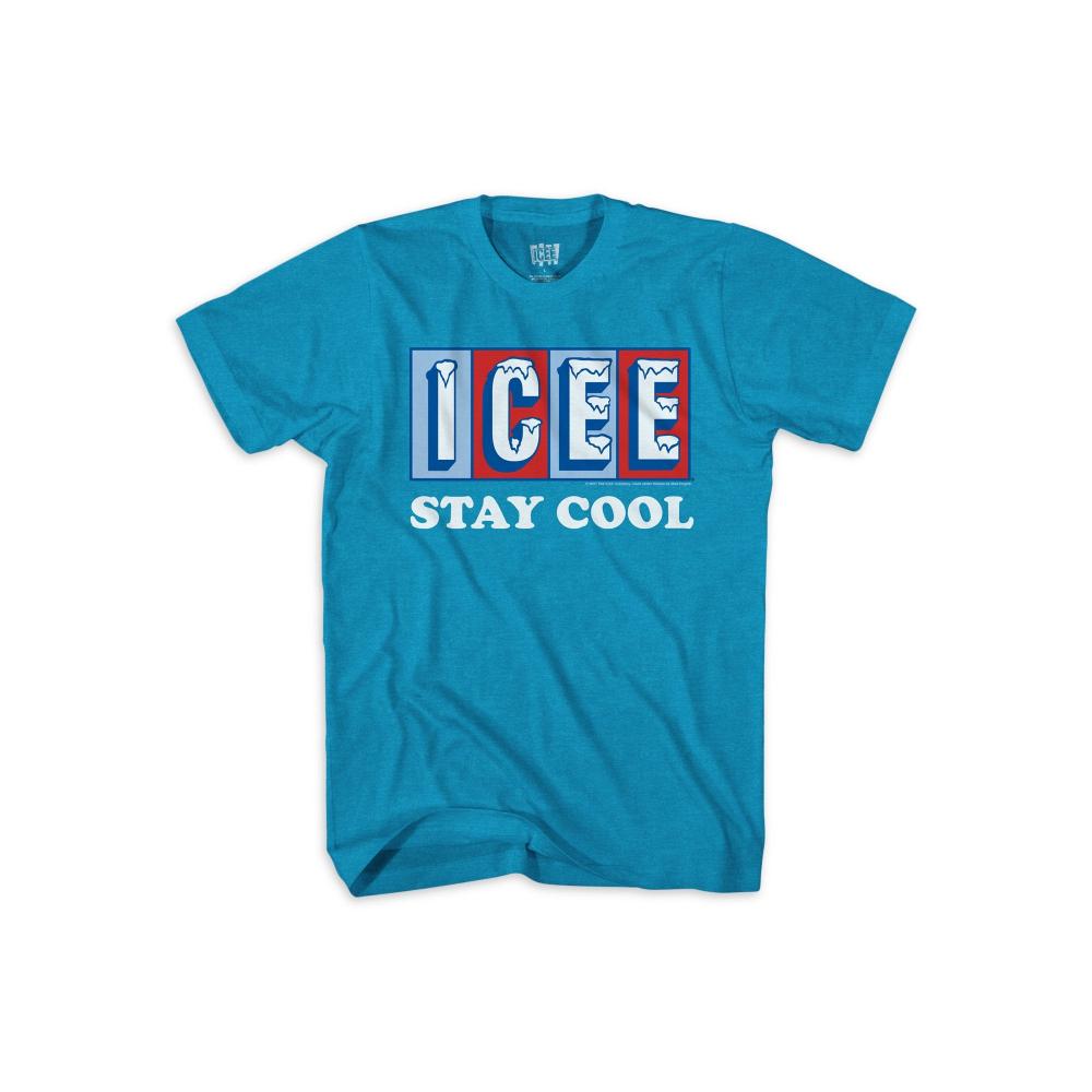 Boy's Blue Heather ICEE Stay Cool Graphic Tee T-Shirt