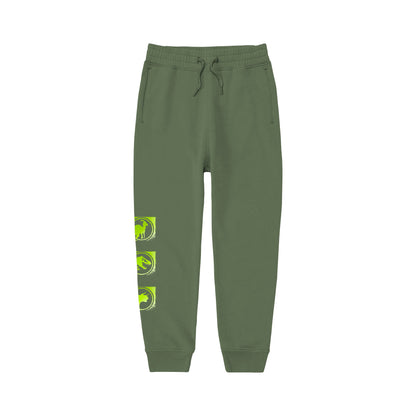 Boys Green Jurassic World Graphic Jogger Pants