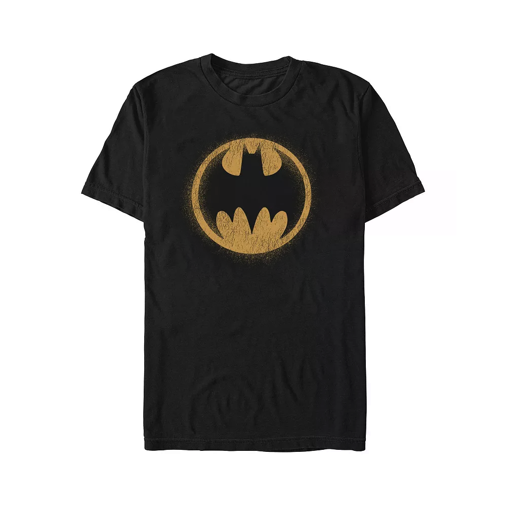 Men's Tall Batman Classic Circle Spray Symbol Tee - Rex Distributor, Inc. Wholesale Licensed Products and T-shirts, Sporting goods,