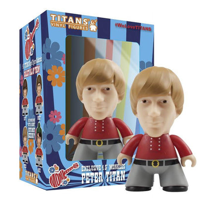 Monkees Peter Tork 4 1/2-Inch Titans Vinyl Figure