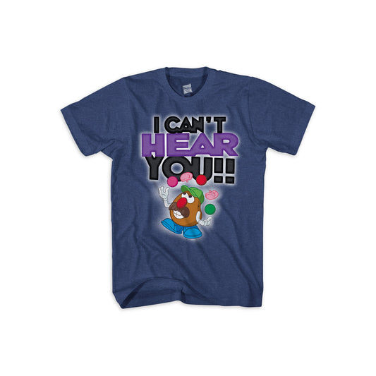 Boy's Mr. Potato Head I Can't Hear You Short Sleeve T-Shirt Tee