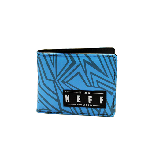 Neff Basecamp Bifold Wallet Blue