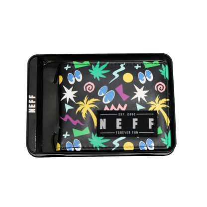 Neff Basecamp Bifold Wallet Icons