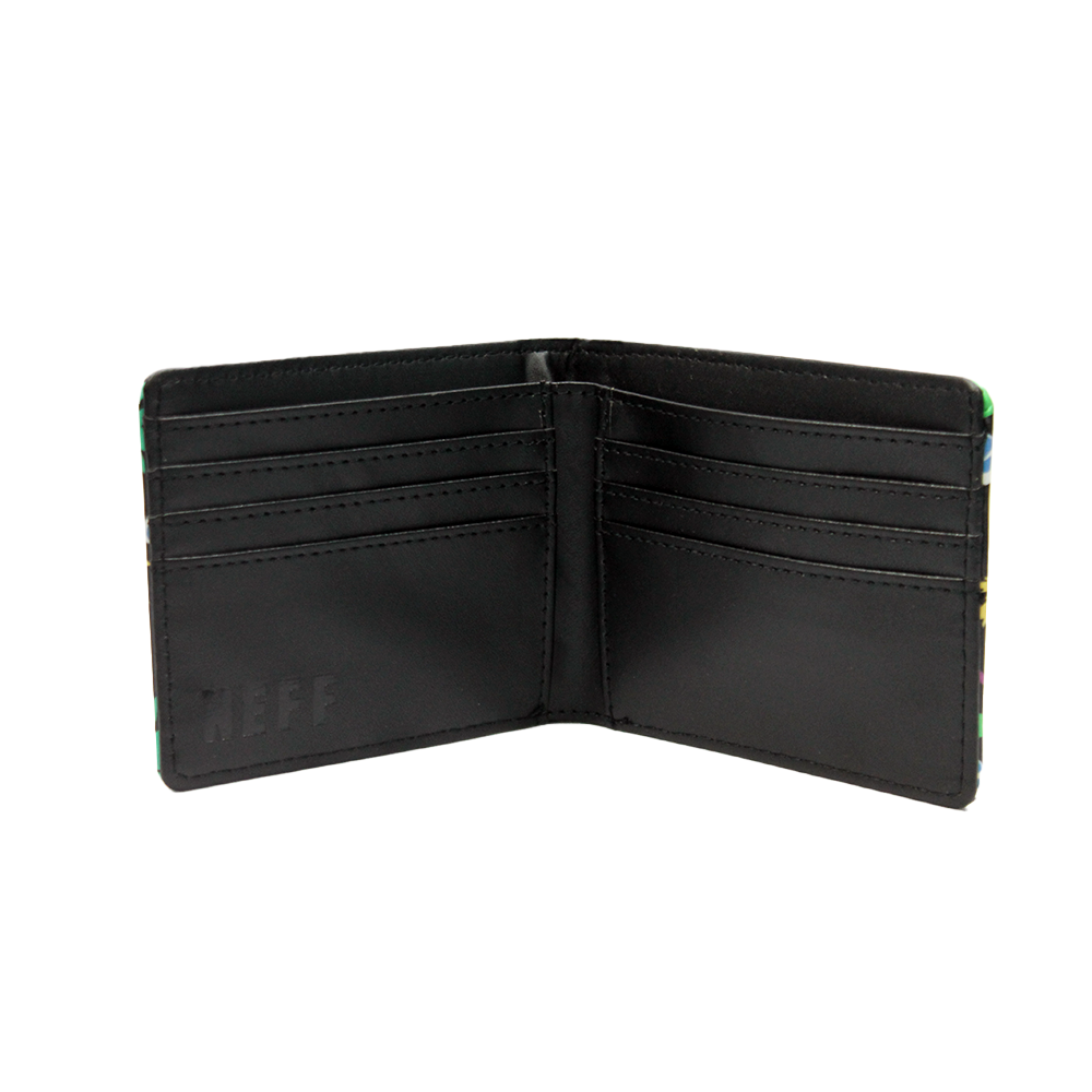 Neff Basecamp Bifold Wallet Icons