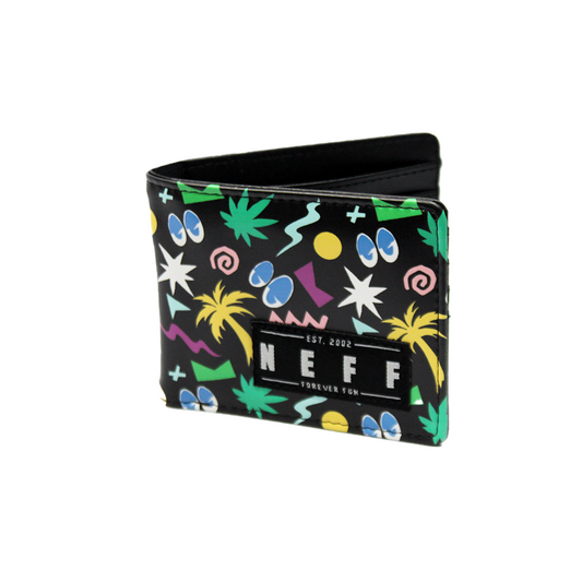 Neff Basecamp Bifold Wallet Icons