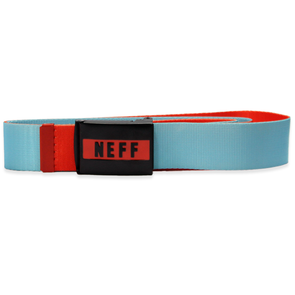 Neff Blue & Orange Reversible Web Belt