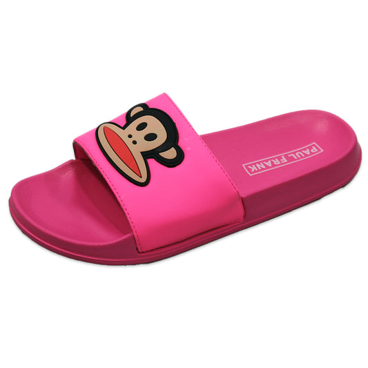 Women's Pink Paul Frank Slides Prepack 12 Pairs - Rex Distributor, Inc. Wholesale Licensed Products and T-shirts, Sporting goods,