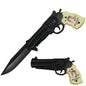 RR 201-BK 5" Billy The Kid Revolver Assist-Open Folding Knife with Belt Clip