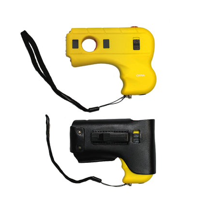 SH 13459 Yellow Gun Stun Gun with LED Light 10MV - Rex Distributor, Inc. Wholesale Licensed Products and T-shirts, Sporting goods,