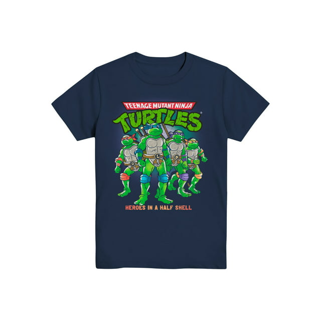 Teenage Mutant Ninja Turtles Mens' Heroes in A Half Shell Tie-Dye T-Shirt