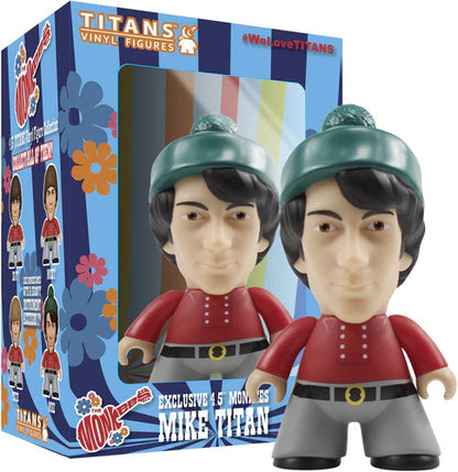 Monkees Michael Nesmith 4 1/2-Inch Titans Vinyl Figure