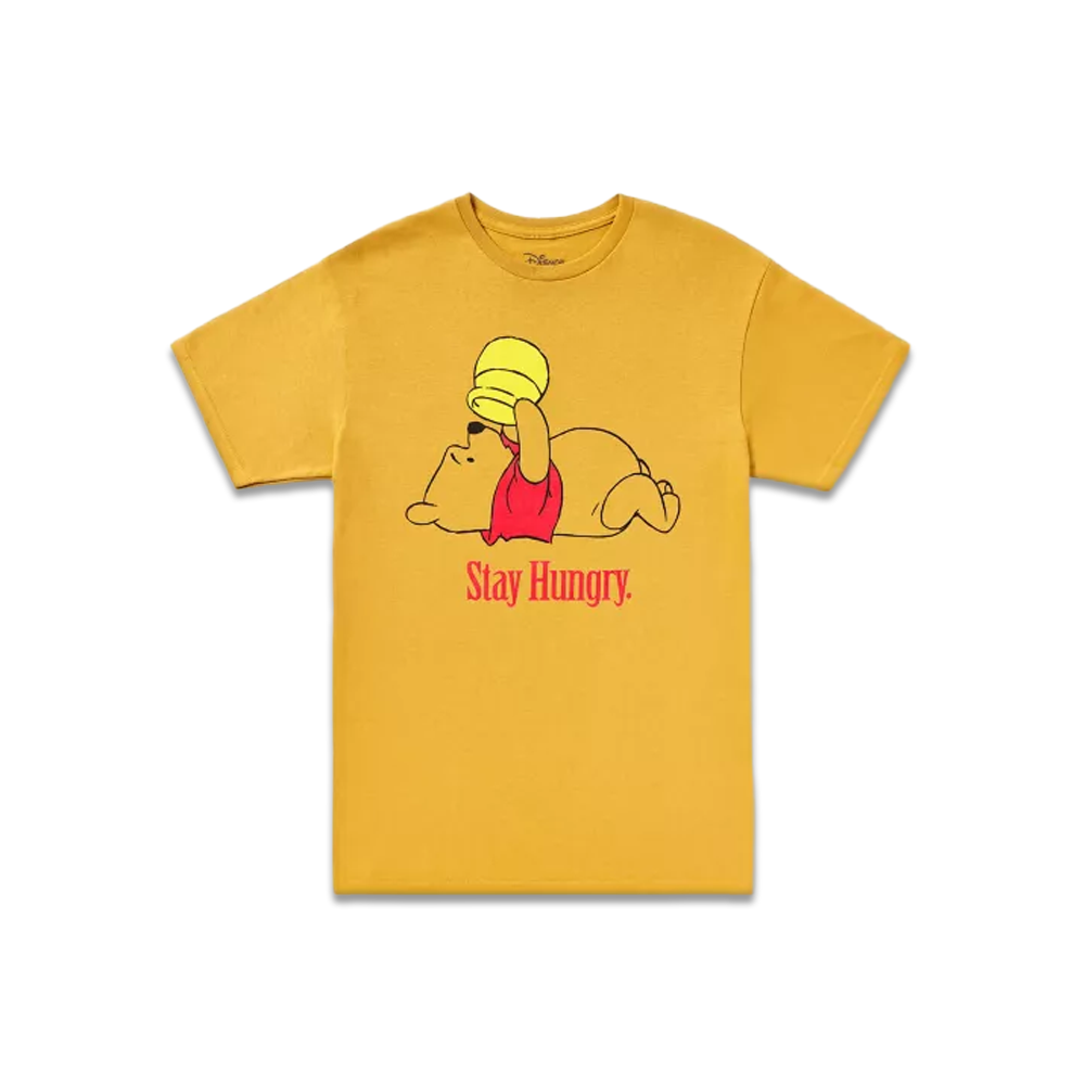 Men's Winnie the Pooh Stay Hungry T Shirt Tee