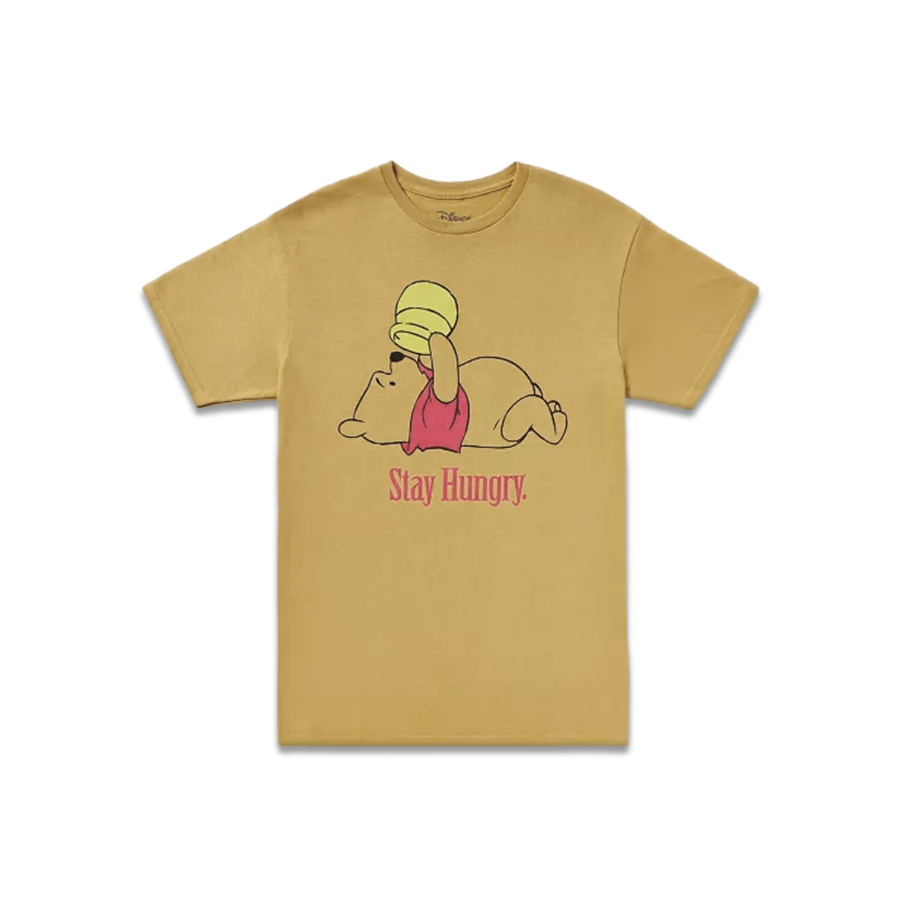 Men's Winnie the Pooh Stay Hungry T Shirt Tee