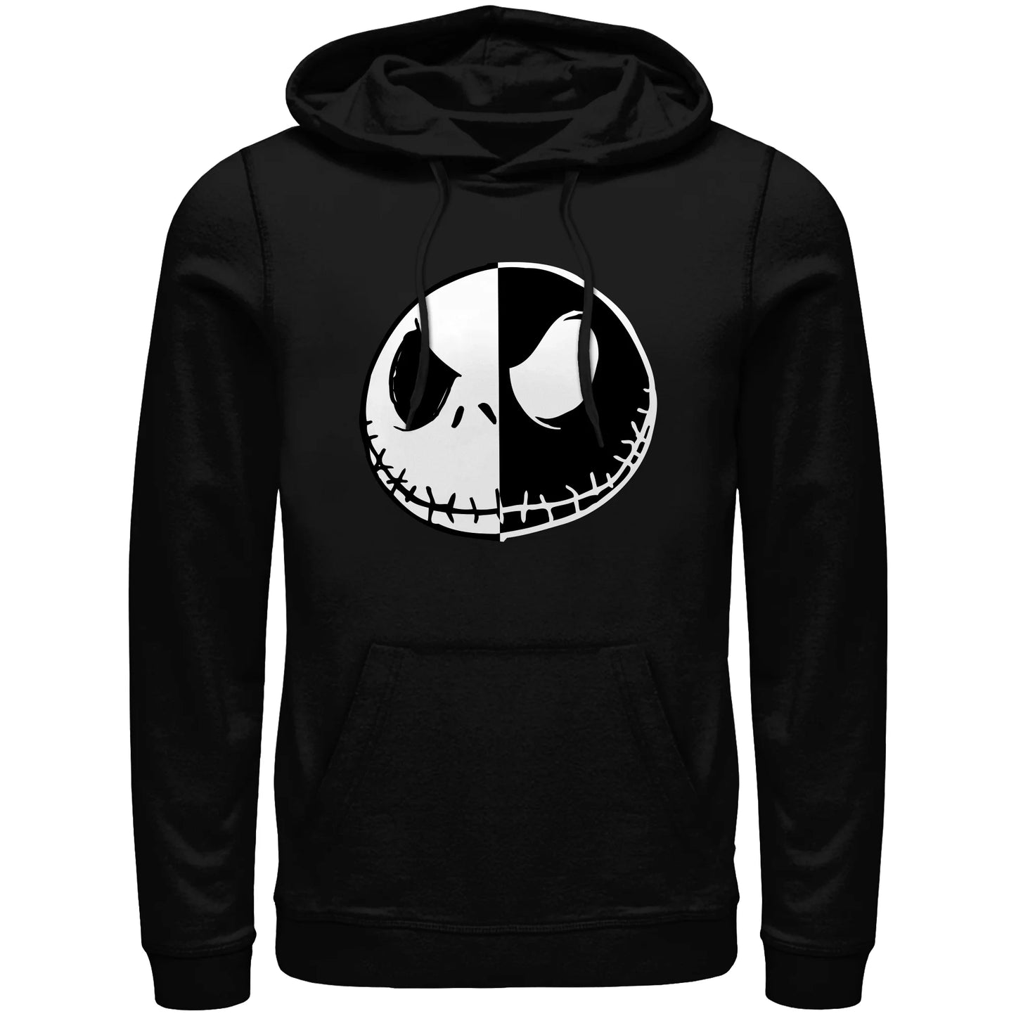 Men's Disney Nightmare Before Christmas Jack Pullover Fleece Hoodie Sweatshirt