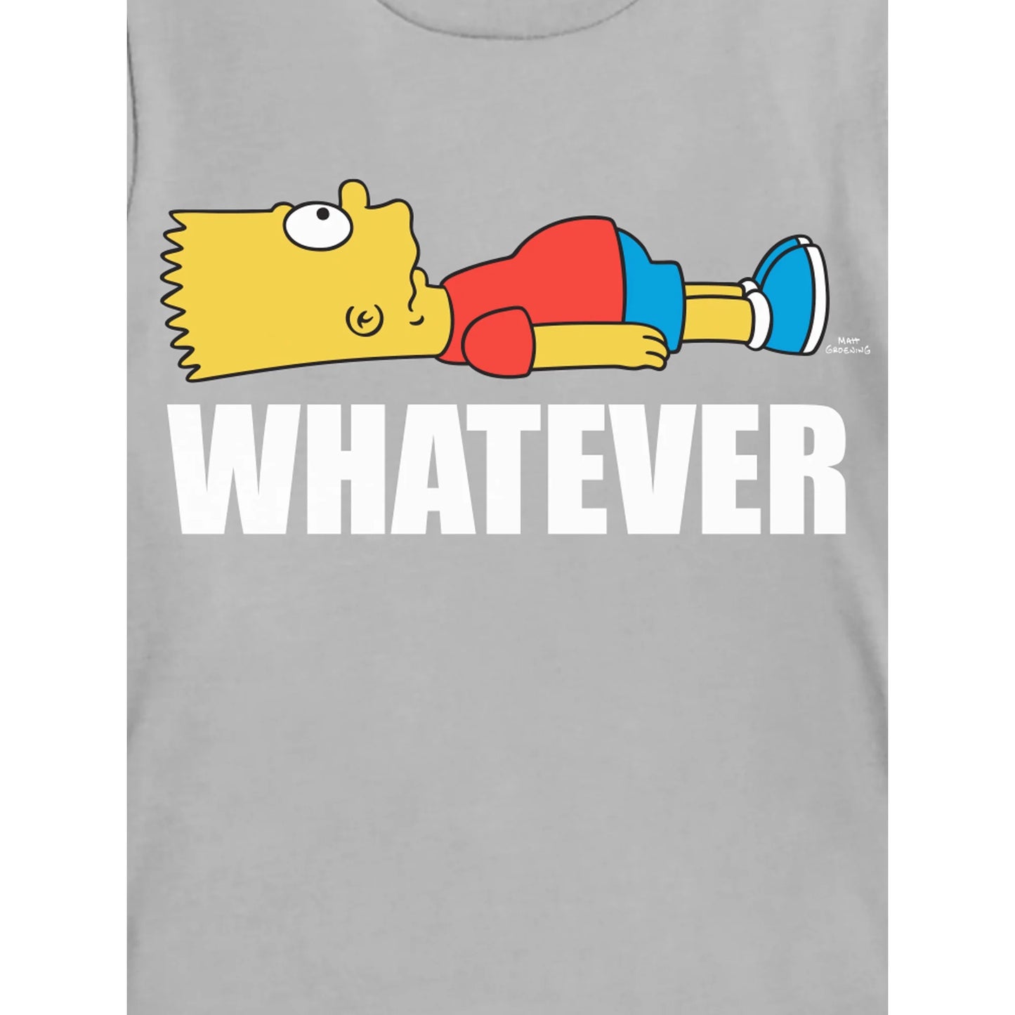 Boy's The Simpsons Bart Whatever Graphic Tee T-Shirt