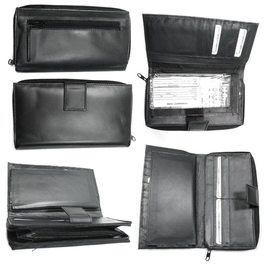 CB 02-BK Womens black wallet