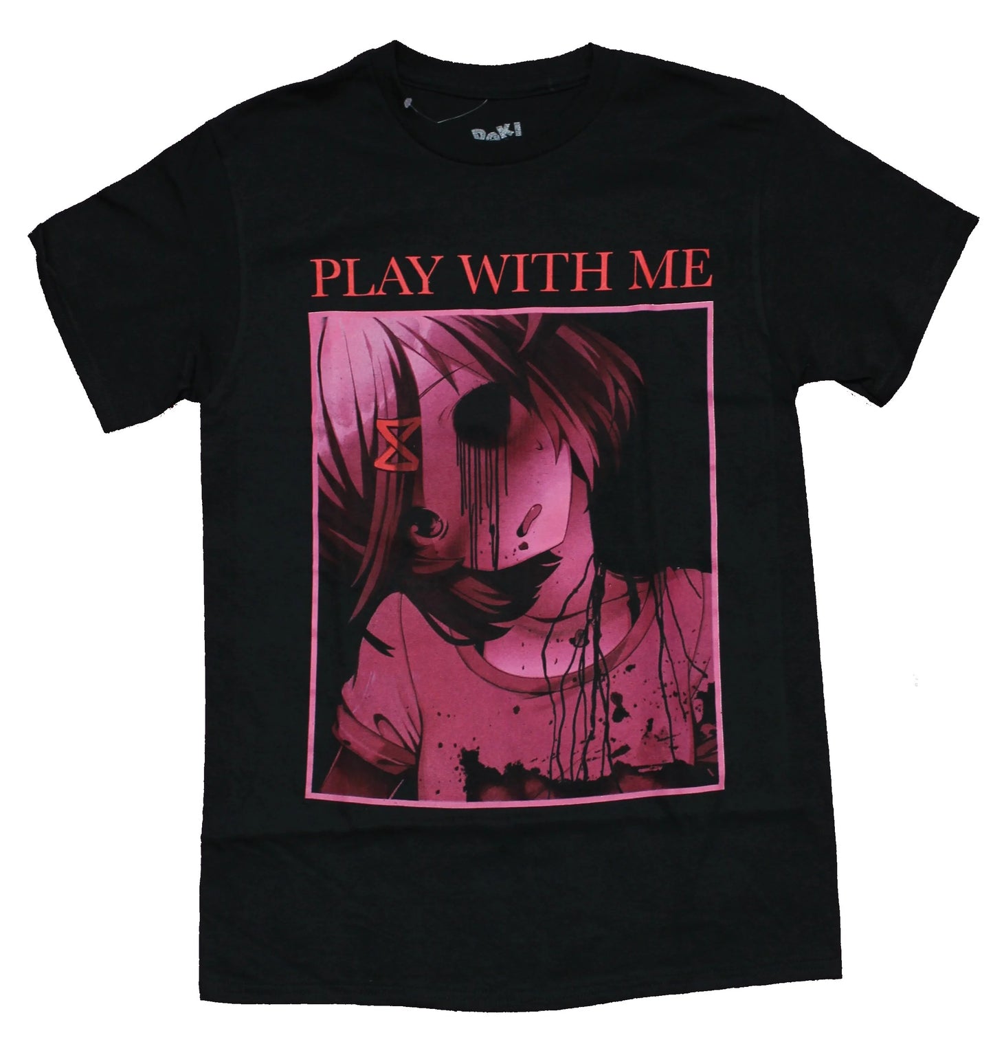 Mens Doki Doki Literature Cub Horror Video Game Graphic Tee T-Shirt - Rex Distributor, Inc. Wholesale Licensed Products and T-shirts, Sporting goods,