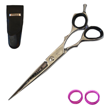 JC-60 6" Jessica Pro Salon Japan Cobalt Steel Hair Grooming Cutting Scissors