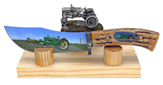 KS 6854-JD 10" Decorative Tractor Knife