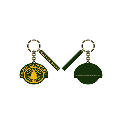 Camp Camp Campe Diem Camp Campbell Charm Keychain