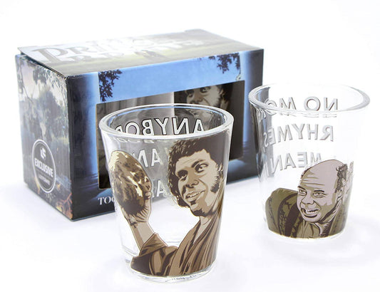 The Princess Bride Shot Glasses Loot Crate Exclusive Set of 2 Glasses