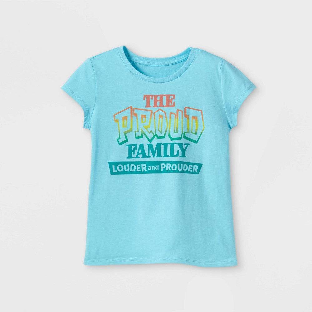 Girls' Disney Proud Louder and Prouder Family Short Sleeve Graphic T-Shirt