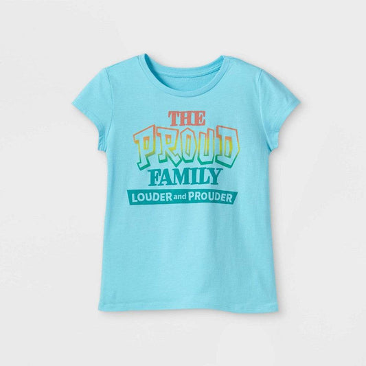 Girls' Disney Proud Louder and Prouder Family Short Sleeve Graphic T-Shirt