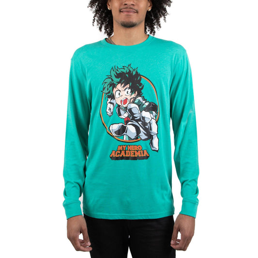 Men's My Hero Academia Fighting Pose Graphic T-shirt Tee