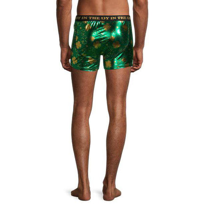 Men's Paddy in the USA Green Boxer Briefs