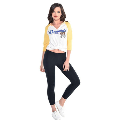 Women Junior's Riverdale Vixens Top Yellow - Rex Distributor, Inc. Wholesale Licensed Products and T-shirts, Sporting goods,