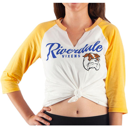 Women Junior's Riverdale Vixens Top Yellow - Rex Distributor, Inc. Wholesale Licensed Products and T-shirts, Sporting goods,