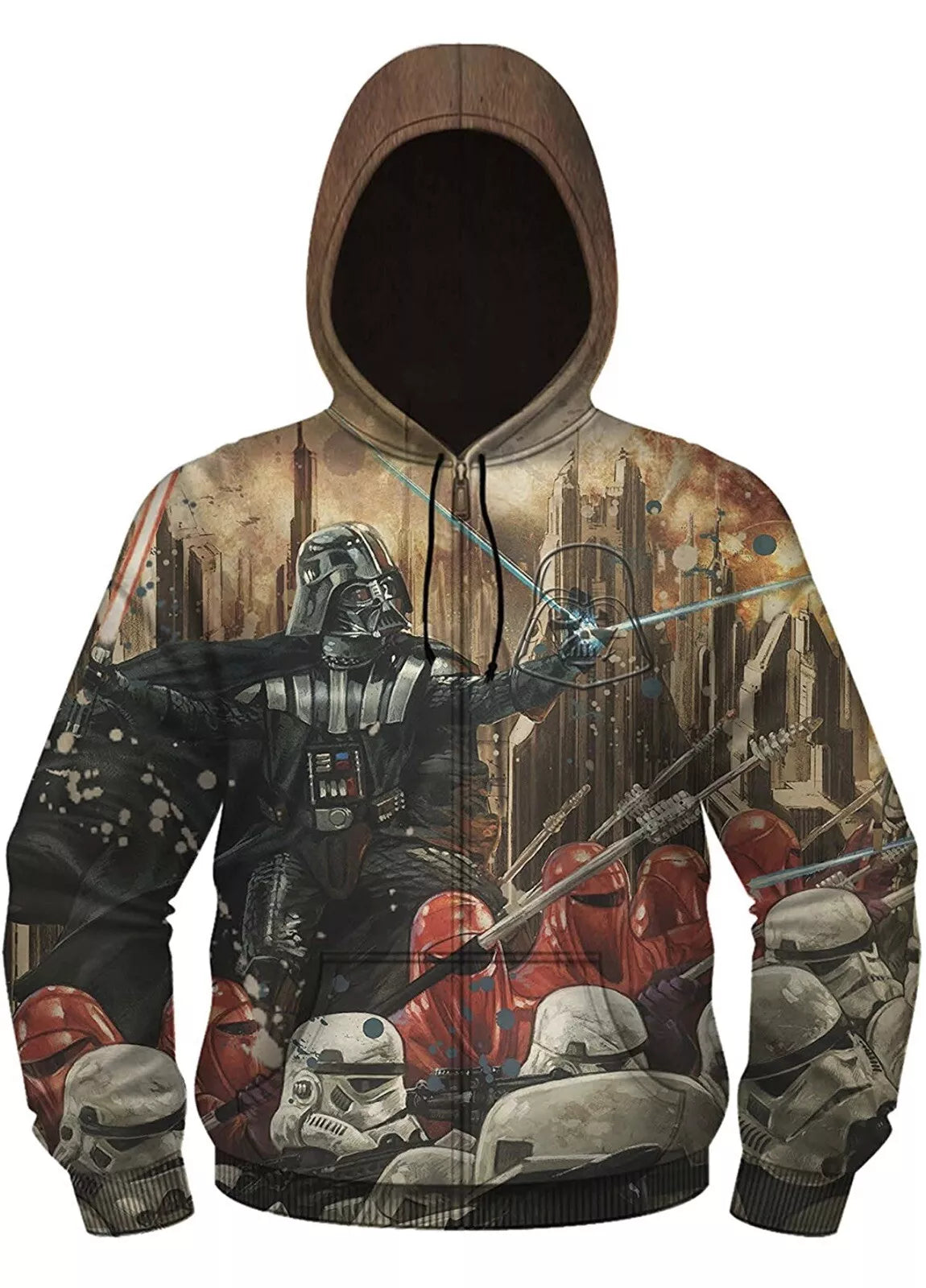 Star Wars - Epic Lord Sublimated Costume Adult Zip Hoodie