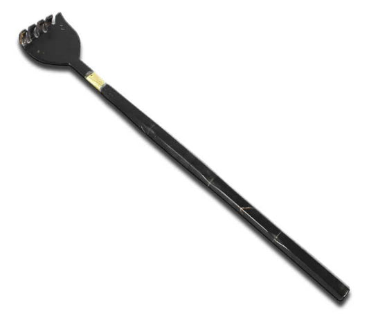 SE 70014 16.5" Buffalo Horn Handle Back Scratcher